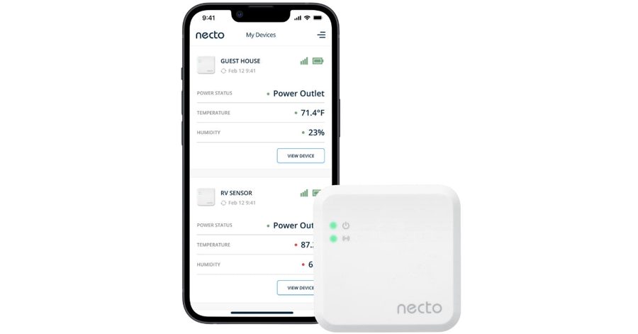 Necto pet temperature monitor